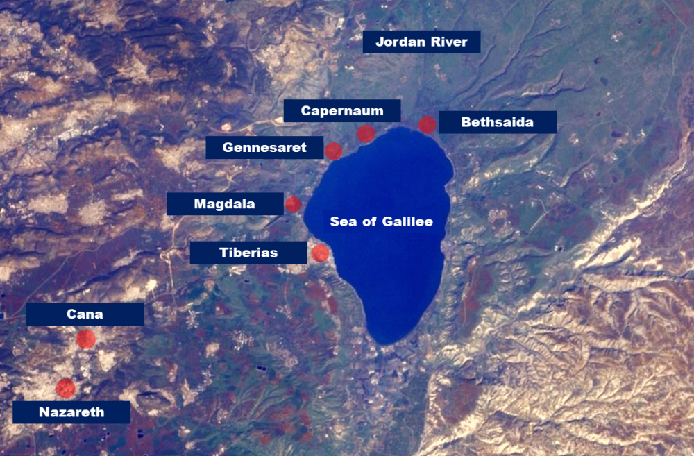 Villages in Galilee in the Bible